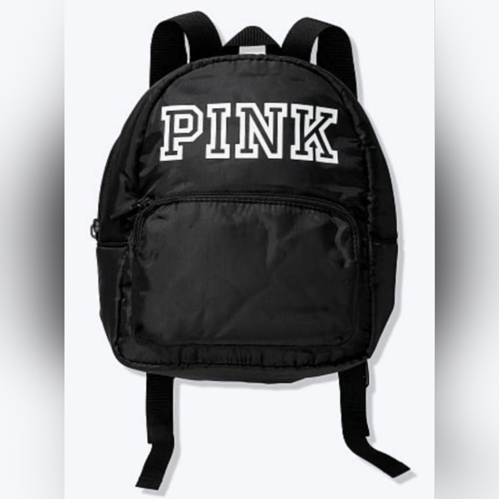 Victoria's Secret PINK Rip Stop Mini Backpack New 10"H - Picture 1 of 6